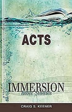 portada Immersion Bible Studies: Acts (en Inglés)