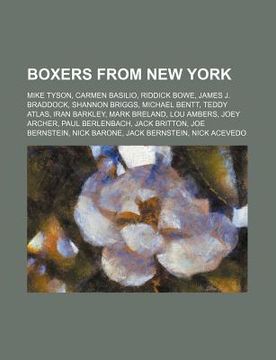 portada boxers from new york: mike tyson, carmen basilio, riddick bowe, james j. braddock, shannon briggs, michael bentt, teddy atlas, iran barkley,