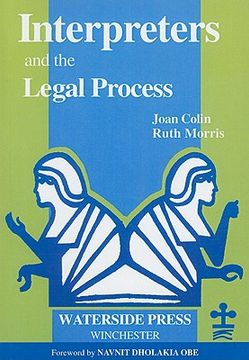 portada Interpreters and the Legal Process (en Inglés)