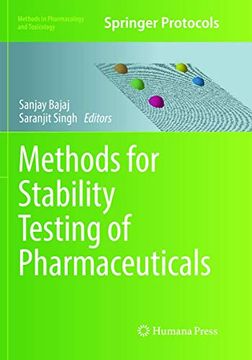 portada Methods for Stability Testing of Pharmaceuticals (en Inglés)