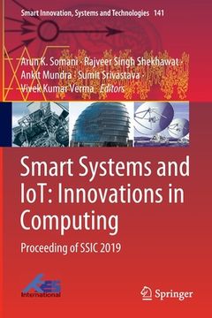portada Smart Systems and Iot: Innovations in Computing: Proceeding of Ssic 2019