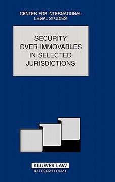 portada comparative law yearbook of international business volume 27a: security over immovables in selected jurisdictions (en Inglés)