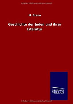 portada Geschichte der Juden und ihrer Literatur