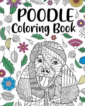 portada Poodle Coloring Book (en Inglés)
