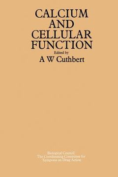 portada A Symposium on Calcium and Cellular Function (en Inglés)