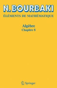 portada Algebre: Chapitre 8 (Elements de Mathematique) (in French)