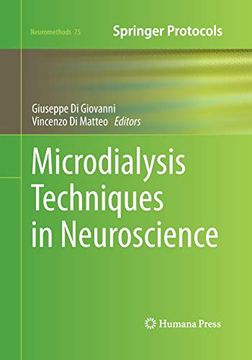 portada Microdialysis Techniques in Neuroscience (Neuromethods, 75) (in English)
