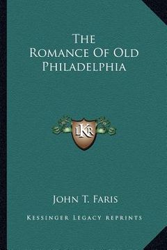 portada the romance of old philadelphia