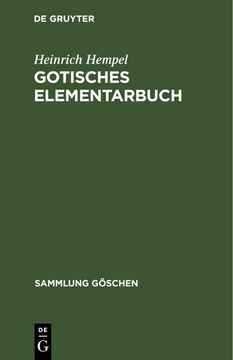 portada Gotisches Elementarbuch (in German)