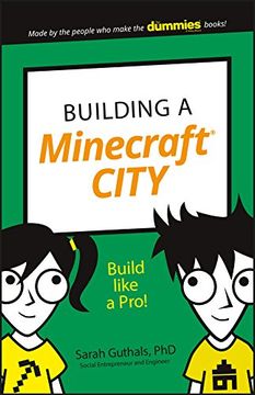 portada Building a Minecraft City (Dummies Junior) (en Inglés)
