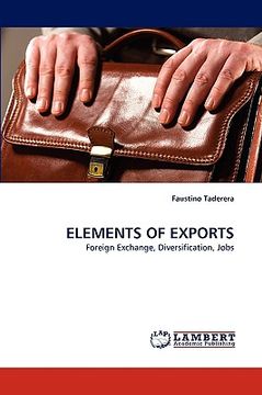 portada elements of exports (en Inglés)