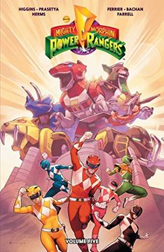 portada Mighty Morphin Power Rangers Vol. 5 (en Inglés)