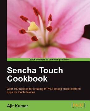 portada sencha touch cookbook (en Inglés)