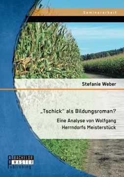 portada Tschick" ALS Bildungsroman? Eine Analyse Von Wolfgang Herrndorfs Meisterstuck (German Edition)