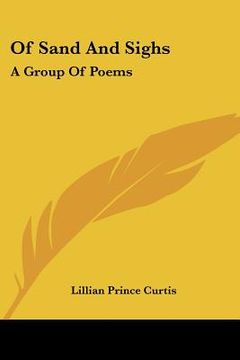 portada of sand and sighs: a group of poems (en Inglés)