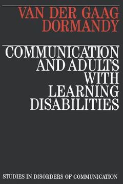 portada communication and adults with learning disabilities (en Inglés)