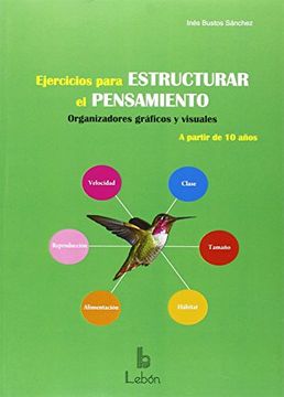 portada Ejercicios Para Estructurar el Pensamiento: Organizadores Gráficos y Visuales (in Spanish)