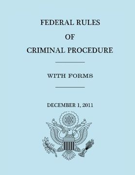 portada Federal Rules of Criminal Procedure - December 1, 2011