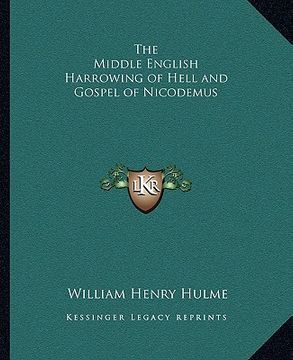 portada the middle english harrowing of hell and gospel of nicodemus