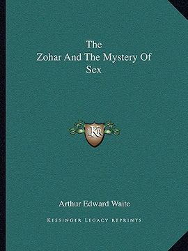 portada the zohar and the mystery of sex (en Inglés)