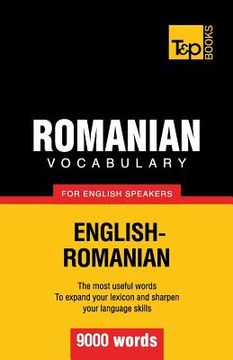 portada Romanian vocabulary for English speakers - 9000 words (in English)
