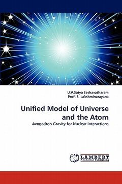 portada unified model of universe and the atom (en Inglés)
