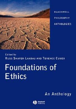 portada foundations of ethics: an anthology