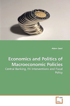 portada economics and politics of macroeconomic policies (en Inglés)