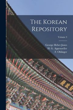 portada The Korean Repository; Volume 3