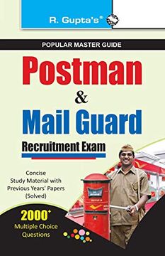 portada Postman & Mail Guard Recruitment Exam Guide (en Inglés)