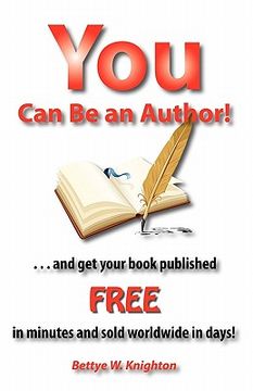 portada you can be an author (en Inglés)
