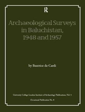 portada Archaeological Surveys in Baluchistan, 1948 and 1957 (en Inglés)