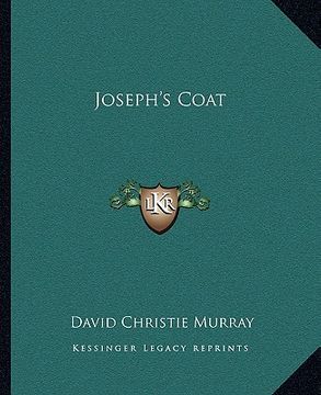 portada joseph's coat