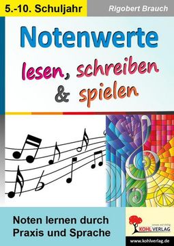 portada Notenwerte Lesen, Schreiben & Spielen (en Alemán)