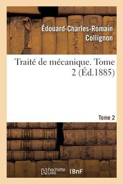 portada Traité de Mécanique. Tome 2 (in French)