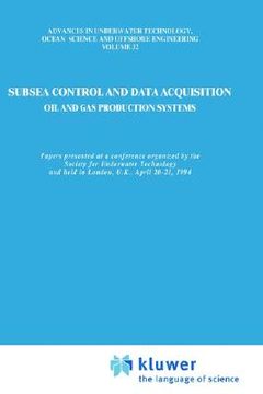 portada subsea control and data acquisition: for oil and gas production systems