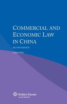 portada Commercial and Economic Law in China (en Inglés)