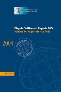 portada dispute settlement reports (en Inglés)