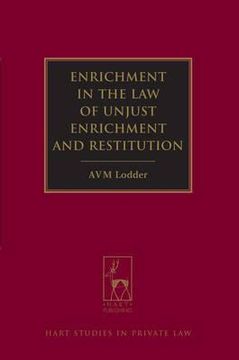 portada enrichment in the law of unjust enrichment and restitution