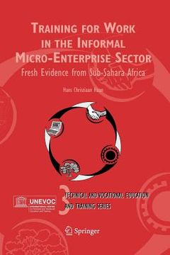 portada Training for Work in the Informal Micro-Enterprise Sector: Fresh Evidence from Sub-Sahara Africa (en Inglés)
