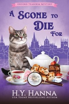 portada A Scone To Die For (LARGE PRINT): Oxford Tearoom Mysteries - Book 1 