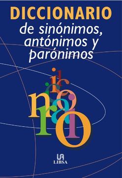 portada Diccionario de Sinónimos, Antónimos y Parónimos (Diccionarios) (in Spanish)