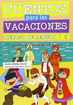 portada Cuentos Para las Vacaciones. Repaso de Lengua 1 (in Spanish)