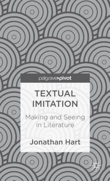 portada textual imitation: making and seeing in literature (en Inglés)