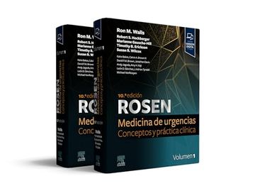 portada Rosen. Medicina de Urgencias: Conceptos y Practica Clinica, 2 Vols. (10ª Ed. )