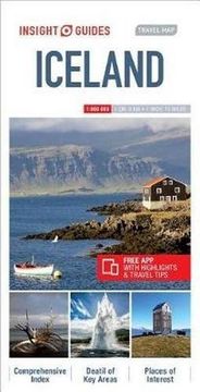 portada Insight Guides Travel map Iceland (Insight Travel Maps) (in English)