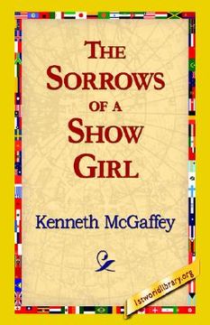 portada the sorrows of a show girl (en Inglés)