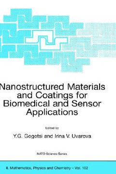 portada nanostructured materials and coatings in biomedical and sensor applications (en Inglés)