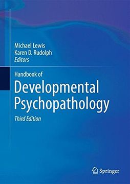 portada Handbook Of Developmental Psychopathology (in English)