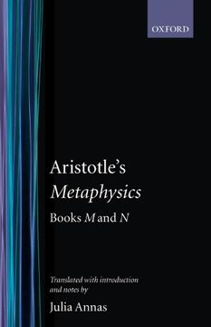 portada Metaphysics: Books m and n (Clarendon Aristotle Series) (en Inglés)